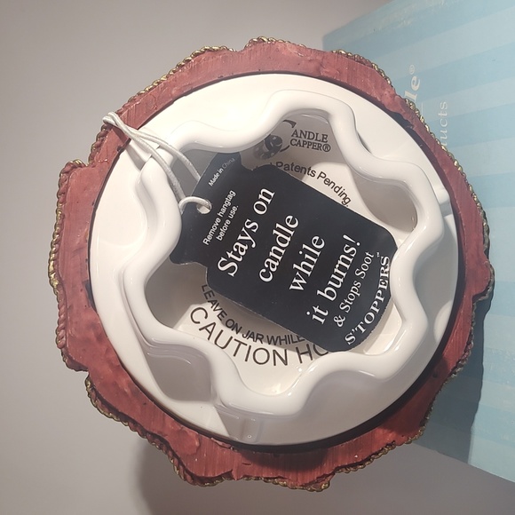 Candle Capper Stay On Candle Topper Tis The Season With Santa And His Sl… - Picture 6 of 6